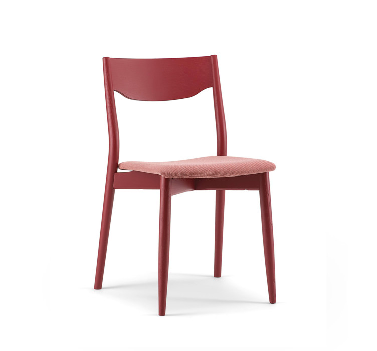 Стілець Nordia 3221 Pink/Red (3221.115SE RAL3020)1